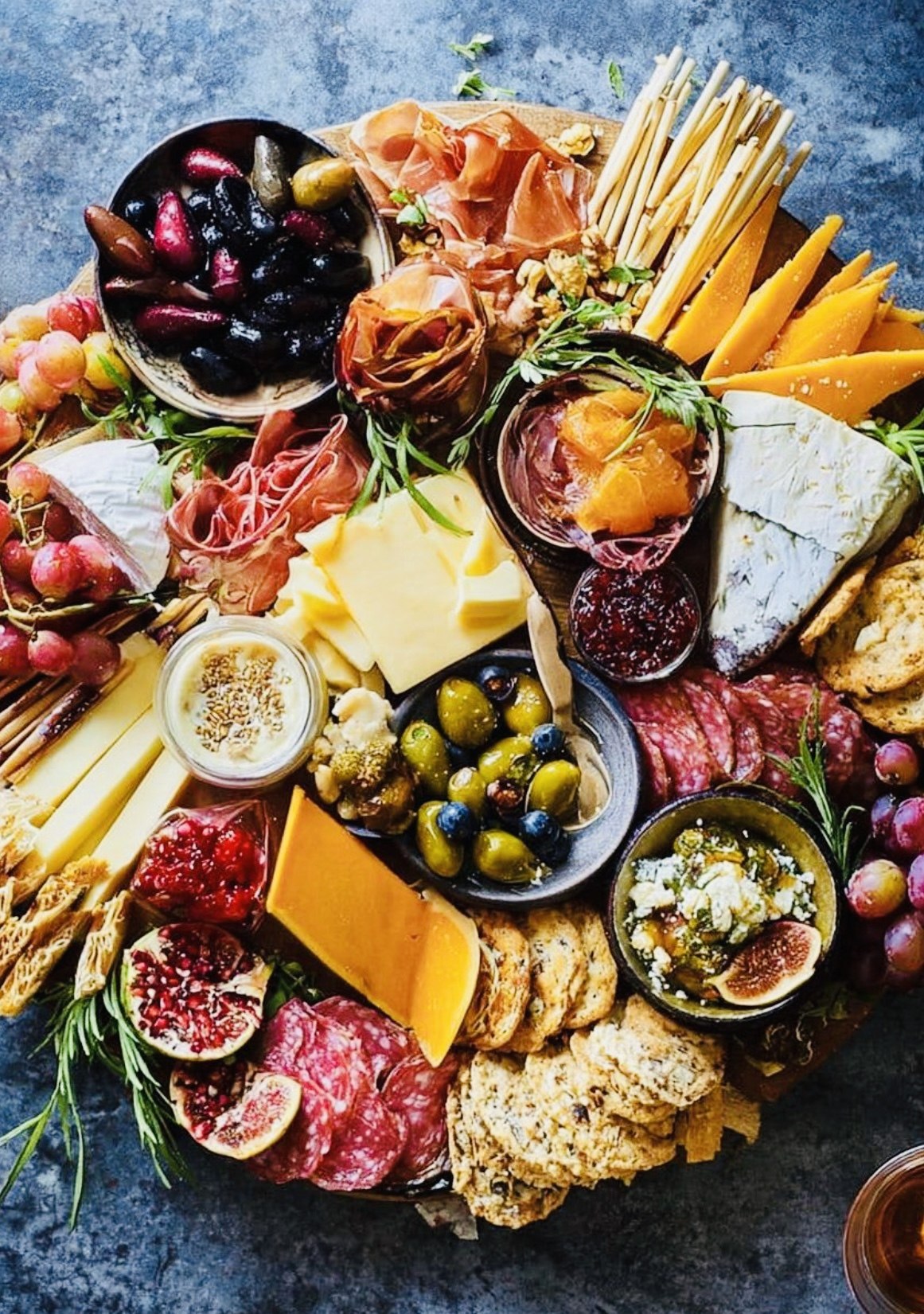 Planche de charcuterie et fromages